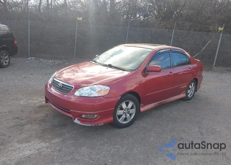 2007 Toyota Corolla S from USA, damaged, VIN 2T1BR32E47C785583